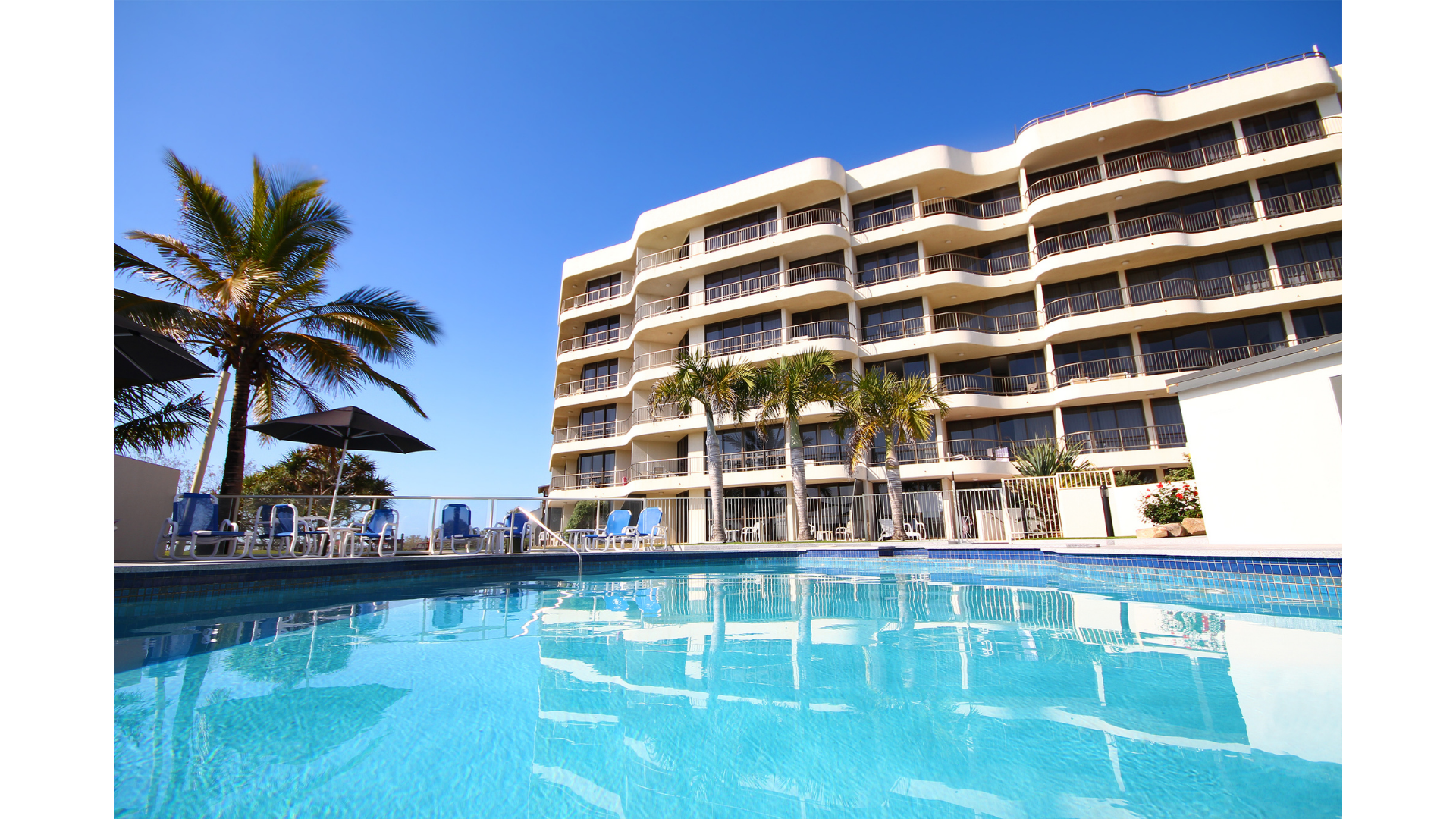 Hotel property with pool